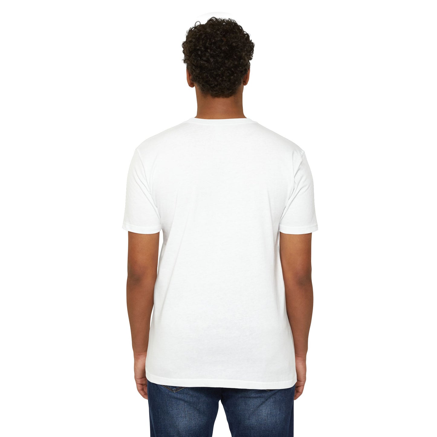 Inspirational White Unisex T-shirt - "THE BATTLE IS NOT YOURS"