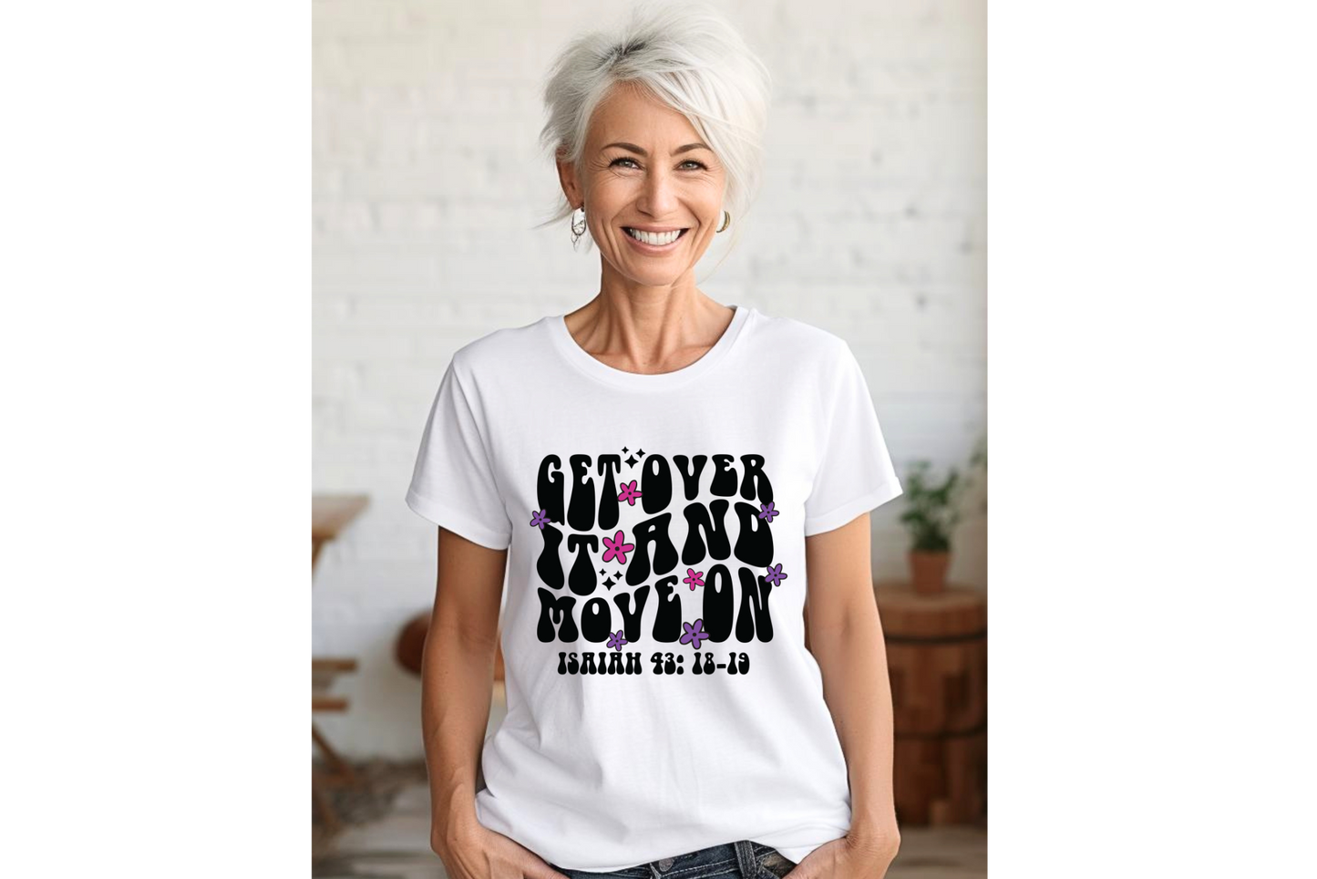 Get Over It and Move On Unisex Jersey Tee