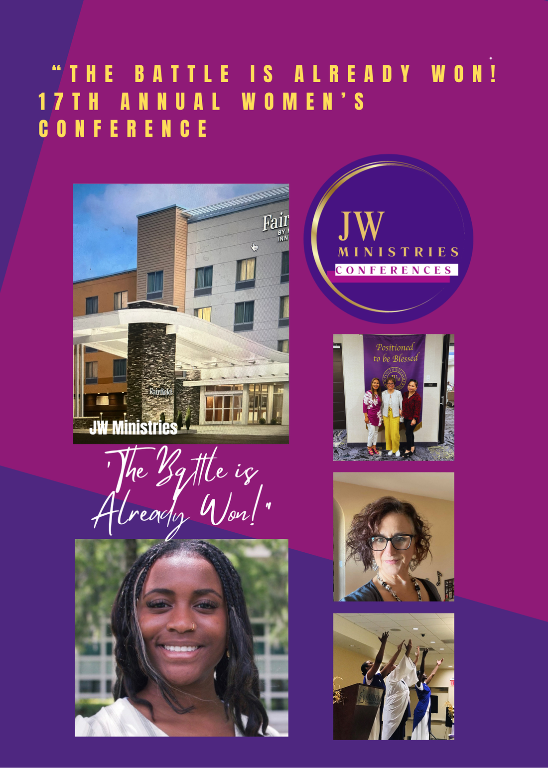 Register Today! 17th Annual Positioned To Be Blessed Women's Conference 2025