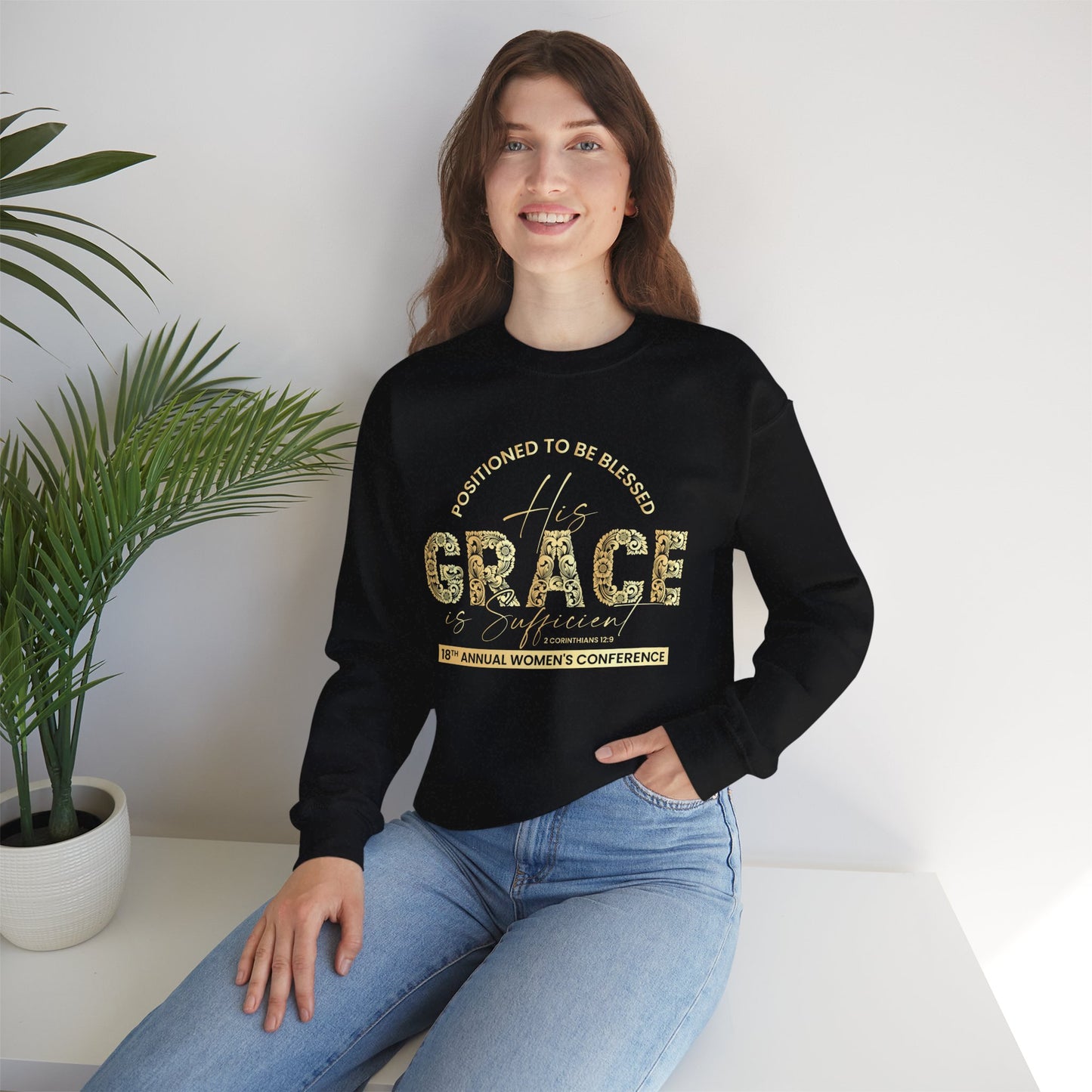 Copy of Grace Inspirational Crewneck Sweatshirt