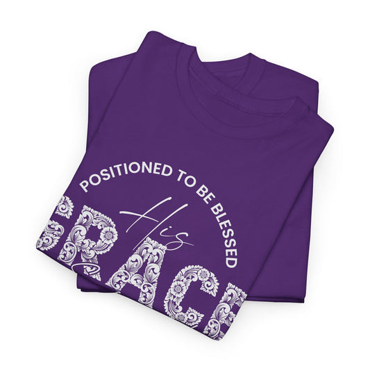 2026 Conference T-Shirts "His Grace is Sufficient'" White Font Purple